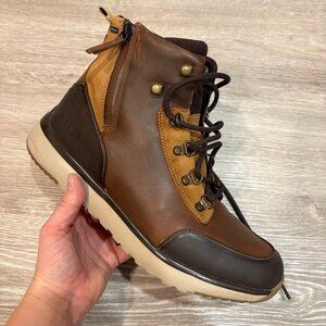 UGG Men's Caulder Шинтер Waterproof Boots Chestnut Brown Size Men's 10.5
